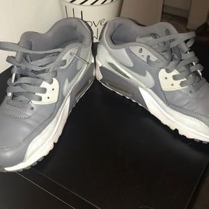 Grey Nike Air Maxes